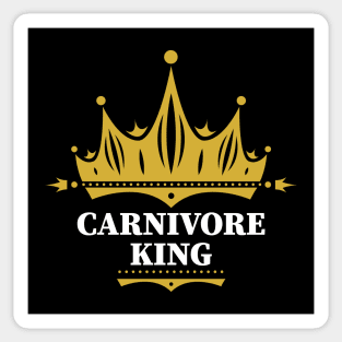CARNIVORE KING MEAT LOVER BBQ PIT MASTER RANCHER HUNTER GIFT Sticker